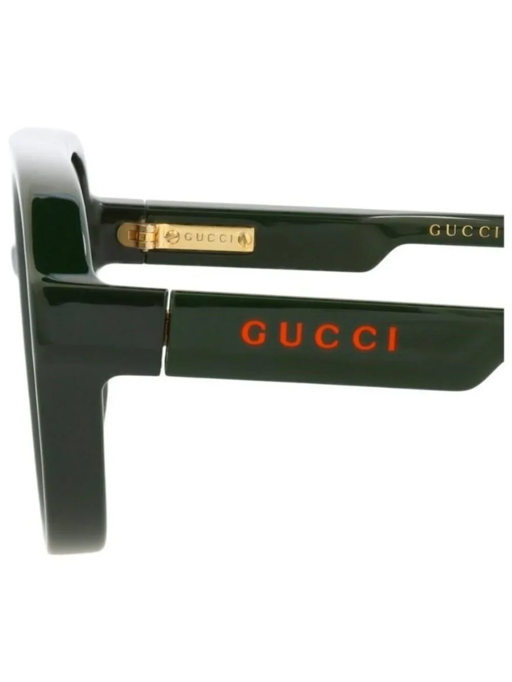 New Gucci Mens Aviator Green Green Grey Fashion Designer Sunglasses